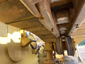 Bulldozer sur chenilles Caterpillar D4K2 LGP de grande taille, modèle 2015, d'occasion, prêt à être expédié, matériel de construction, composants principaux incluant pompe, moteur, engrenage - Product Image 5