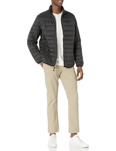 Vente en gros Blouson aviateur en laine de haute qualité pour hommes OEM design décontracté col à capuche poche légère logo personnalisé fini - Product Image 3