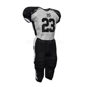Kit completo de fútbol americano con colores personalizados y logotipos para equipos escolares o de Club Conjunto de camisetas de fútbol americano de estilo profesional - Product Image 4