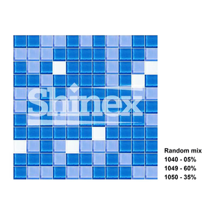 Mosaico Tradicional Antibacteriano Antideslizante para Piscinas Exteriores, Azulejos para Paredes de Villas, Escuelas, Apartamentos, Patios y Jardines - Product Image 2