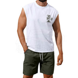 ชุดเสื้อยืดฤดูร้อนสำหรับผู้ชายชุดเสื้อยืดลำลองดีไซน์ล่าสุดสำหรับผู้ชายดีไซน์แบบของคุณเอง - Product Image 1