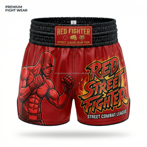 Shorts de Kickboxing al por Mayor, Shorts de MMA, Equipo de Boxeo, MOQ Bajo, Envío Rápido, Shorts de Muay Thai para Hombre y Mujer - Product Image 2