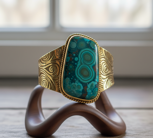 Brazalete de cuentas de oro rosa y plata tibetana hecho a mano, pulsera de estilo bohemio para hombre, ajustable, abierto, hinduismo, aniversario, tercer - Product Image 2