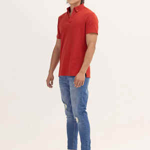 Meilleure vente personnalisée tricotée 100% coton pour chemise OEM Factory Logo imprimé Design pour hommes - Product Image 5