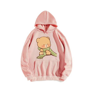 Customized Classic Unisex Puff Print <b>Hoodie</b> High Quality Soft Cotton Durable Fabric ODM OEM <b>Trendy</b> Graphic - Product Image 2