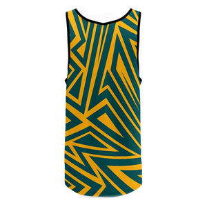 Camiseta sin mangas de calidad superior para hombre, camiseta sin mangas con estampado por sublimación para hombre, camiseta sin mangas holgada hecha en Pakistán - Product Image 3