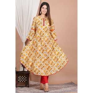 เสื้อและเสื้อเชิ้ตผ้าคอตตอนแขนกุดสำหรับผู้หญิงผ้าคอตตอนทรงเอพิมพ์ลายสะท้อนด้วยการออกแบบที่เป็นเอกลักษณ์ - Product Image 4