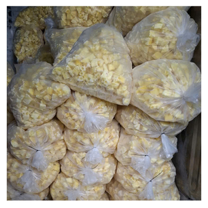 Piña congelada con gran textura Piña congelada dorada en cubitos de Vietnam Perfecta para jugos al por menor y producción de alimentos - Product Image 3