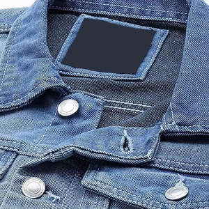 Chaqueta de Lona para Hombre, Estilo Clásico con Cierre de Botones Cubiertos, Ligera, Transpirable, Informal, con Bolsillos Delanteros con Logotipo, para Uso Urbano y al Aire Libre - Product Image 6