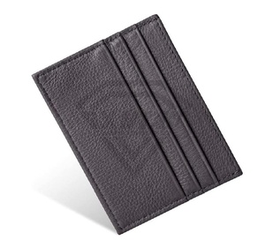 กระเป๋าสตางค์หนังแท้2025ใส่หนังสือเดินทางแบบถือโดยใช้บัตรป๊อปอัปบัตรเครดิตกระเป๋าสตางค์หนังแบบมินิมอลขนาดเล็ก - Product Image 6