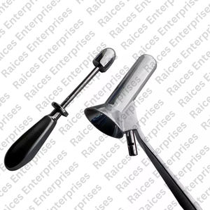 Ensemble de sigmoïdoscope rigide de haute qualité de qualité professionnelle obturateur de support de lumière électrique Source d'alimentation manuelle mallette de rangement en bois - Product Image 1