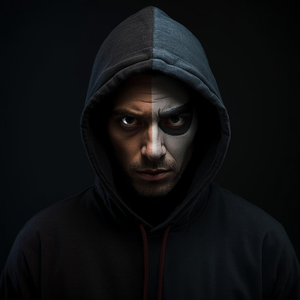 Sweat à capuche graphique Winter Mixed Emotion personnalisé en polaire polyester/nylon avec impression numérique, options OEM/ODM - Product Image 4