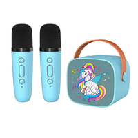Enceinte karaoké sans fil portable avec microphone et table de mixage, personnalisable avec logo, idéale comme cadeau pour enfants