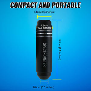 Herramienta de joyería gemológica de espectroscopio de difracción de bolsillo de alta calidad y de moda herramienta de piedra de GEMA de joyero de 15mm - Product Image 2