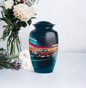 Urnes funéraires de camion adulte de style américain classique pour cendres masculines et féminines pour restes funéraires d'hommes et de femmes - Product Image 5