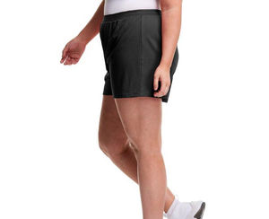 Short de basket-ball pour femmes, vente en gros, maille unie, entraînement de gymnastique, avec étiquette privée - Product Image 1