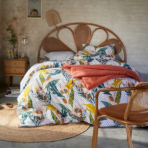 Cabecero de ratán Vintage ecológico hecho a mano, decoración de dormitorio, venta al por mayor de Vietnam - Product Image 5