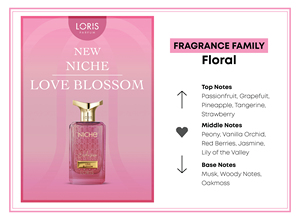 Perfume Exclusivo Niche Love Blossom 70 ML, Spray de Larga Duración en Estilo Bruma Relajante para Regalos o Uso Personal - Product Image 3