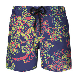 2025 conception personnalisée hommes natation Gym porter meilleure vente shorts de haute qualité avec décoration de motif de remise en forme sublimée - Product Image 5