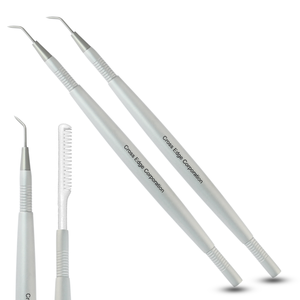 Outil professionnel de séparation des cils, outil de mesure pour rehaussement des cils, outil de permanente des sourcils en acier inoxydable, outil d'extension de cils pour salon - Product Image 1