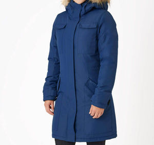 Comfortable <b>Women</b> <b>Parka</b> Jacket Warm Quilted Coat <b>Waterproof</b> Windproof Fashionable Hooded Outerwear Stylish Durable Winter Wear - Product Image 2