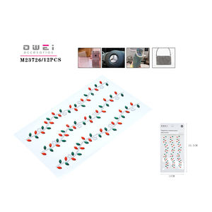 Petits autocollants décoratifs colorés de diamant - Product Image 1