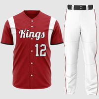 Pakaian olahraga Baseball & Softball desain terbaik kualitas tinggi 2025 seragam kualitas terbaik seragam cepat kering Softball pitch lambat pemuda