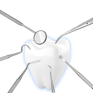 Kit de herramientas dentales profesionales Limpieza de dientes Kit de cuidado bucal Palillo de dientes Espejo dental Sonda dental Herramienta de escalador dental - Product Image 2