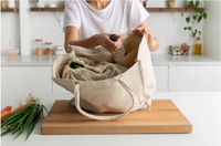 Nouvel Arrivage Sac de Rangement Écologique pour Peintres, Épais, Vintage, avec Chaînes, Lettres et Plumes, Automne-Été, Sac Bandoulière Fabriqué au Vietnam