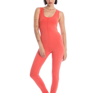 Combinaison de yoga une pièce pour femme, de haute qualité, avec logo personnalisé, séchage rapide, effet push-up fessier, dos ouvert, pour la gym, la course, le sport et le fitness - Product Image 1