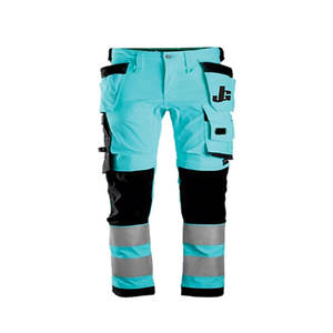 Pantalon de sécurité respirant et résistant avec plusieurs poches pour hommes, vêtements de travail personnalisés, certifié EN ISO - Product Image 2