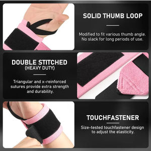 Muñequeras ajustables y duraderas para entrenamiento de gimnasia, equipo de levantamiento de pesas de seguridad para levantamiento de pesas y envolturas de entrenamiento cruzado - Product Image 4