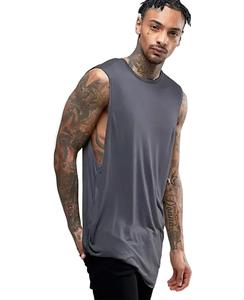 Camiseta sin mangas de algodón transpirable personalizada para hombre, camisetas sin mangas de entrenamiento para hombre, ropa deportiva para gimnasio, ropa de verano cómoda - Product Image 1
