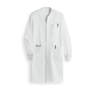 Bata blanca para hombre y mujer para médicos, manga larga médica, adecuada para uniforme de laboratorio femenino, nueva alta calidad - Product Image 5