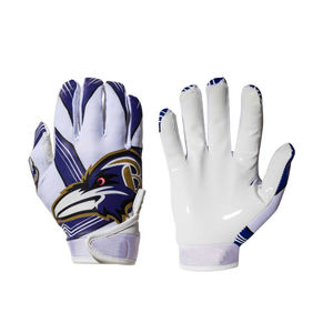 Guantes de Fútbol Americano Profesionales de Alta Calidad, Cierre de Correa, Ajuste Estable, Diseño de Logotipo Personalizado, Marca Personalizada - Product Image 3