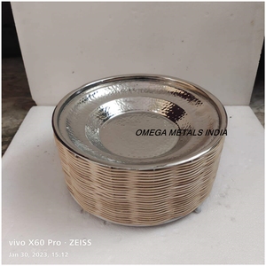 <b>Top</b> Selling Casserole With Black Designer Lid Polished Stainless Steel Base Bowl High Excellent Quality Arabic Hot Pot - Product Image 3