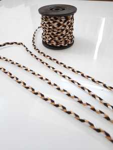 Rubans en satin tressés double face de 6 mm, 6 couleurs, 100 % polyester, pour chaussures et bracelets, vente en gros artisanale - Product Image 3