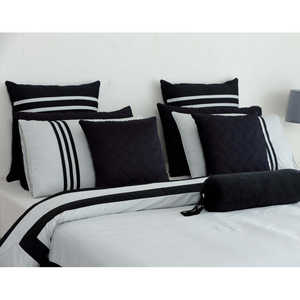 <b>Black</b> Onyx Sheet Pillowcase <b>Duvet</b> Cover <b>Set</b> - Product Image 2