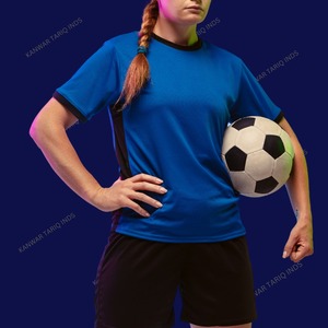 Vente en gros d'uniformes de football américain en maille athlétique à manches courtes brodés sur mesure ensembles sans manches unis à quantité minimale de commande bas - Product Image 1