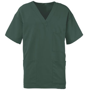Uniforme Médico de Enfermería con Cuello en V, Tejido Ecológico, Tres Bolsillos, Color Sólido, Personalizable para Unisex - Product Image 3