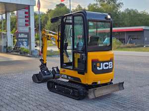 Used JCB Mini Excavator 19C 2 Ton Crawler Digger Compact Hydraulic 120kW for Engine 2-Year Warranty 0.12m Bucket High - Product Image 2