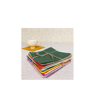 Dessous de verre en pierre de lin décoratif pour tasse Dessous de verre Monstera en forme d'or Accessoires de style pièce design avec vente - Product Image 1