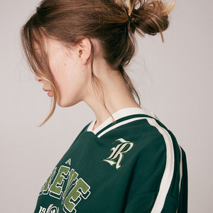 Sudadera con panel de manga completa para mujer, Jersey hecho a medida, ropa informal, sudaderas de lana para mujer con logotipo personalizado - Product Image 5