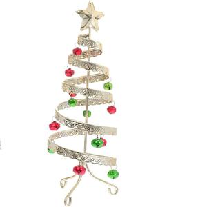 Fuente de Navidad de alambre de Metal resistente con acabado de níquel OCASIÓN DE Navidad hogar Interior Exterior decorativo elegante - Product Image 4