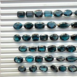 พลอยเมห์ราจูดิน ลอนดอนบลูโทแพซ พลอยธรรมชาติสำหรับทำเครื่องประดับหรูหรา ราคาขายส่ง พลอยประจำเดือนธันวาคม รัฐราชสถาน - Product Image 5