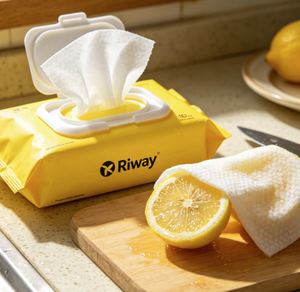 Usine OEM ODM, logo gratuit, <span class=keywords><strong>lingettes</strong></span> nettoyantes multifonctionnelles pour cuisine de haute qualité, parfum citron, 80 pièces, <span class=keywords><strong>lingettes</strong></span> humides jetables pour cuisine - Product Image 3