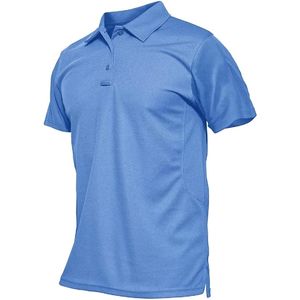 Nouveau 2025 Prix usine de haute qualité best-seller 100% polo en coton biologique vente en gros de polos de golf à manches courtes pour hommes - Product Image 6