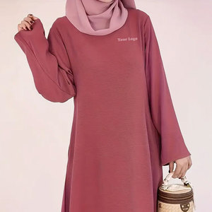 Oem dịch vụ phong cách mới phụ nữ khiêm tốn dài Top chất lượng cao trong Kho phụ nữ khiêm tốn dài TOP để bán - Product Image 6