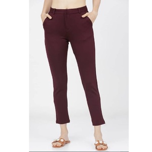 Pantalones para correr de Color sólido para niñas, 100% algodón, transpirables, de fábrica, talla grande, nuevo diseño - Product Image 5