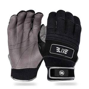 2025 New Design Leather Baseball <b>Batting</b> <b>Gloves</b> Comfortable Heavy Duty Unisex Hook & Loop Closure Training Use - Product Image 1